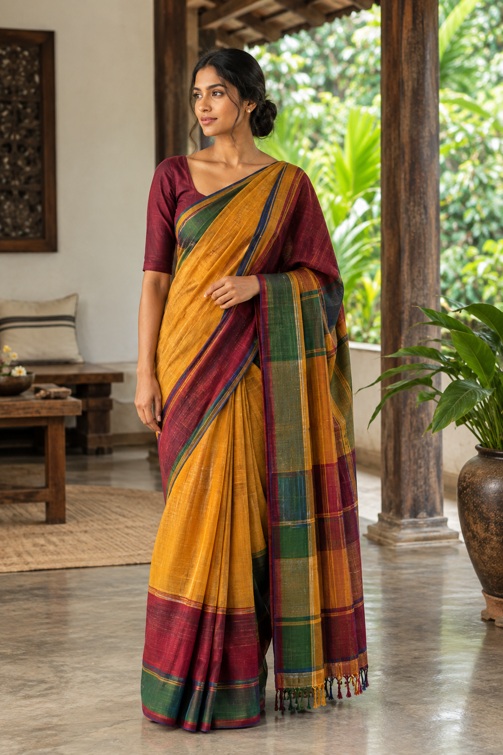 Sri Lankan handloom saree